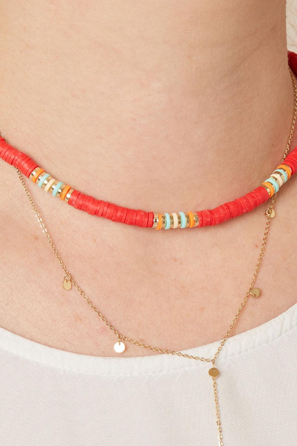 Ketting Ride the Waves Grijs Rubber h5Afbeelding5